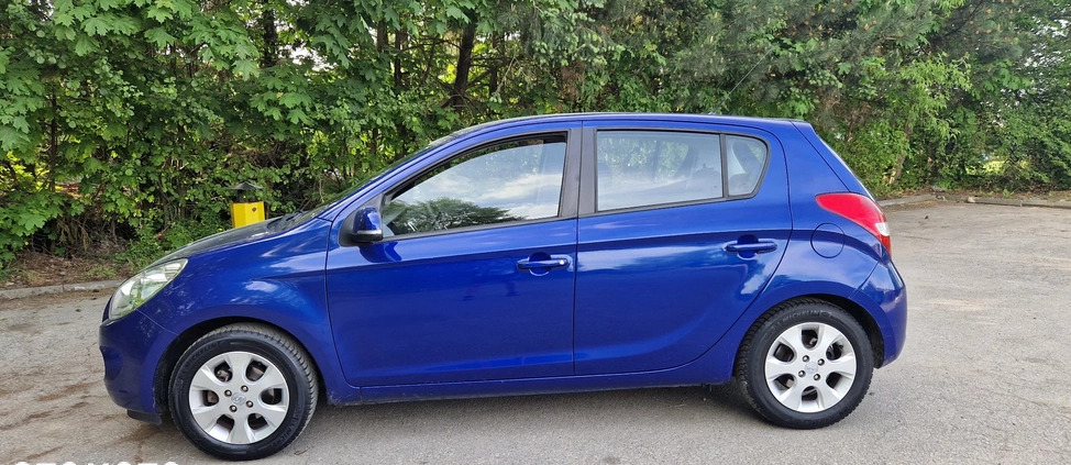 Hyundai i20 cena 17300 przebieg: 128000, rok produkcji 2011 z Bartoszyce małe 191